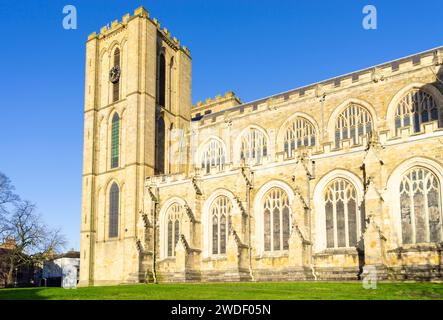 Ripon Cathedral Ripon North Yorkshire England Großbritannien GB Europa Stockfoto