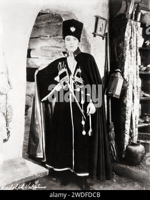 Rudolph Valentino im Adler (1925) Werbefoto Stockfoto