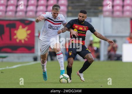 Recife, Brasilien. Januar 2024. PE - RECIFE - 01/20/2024 - PERNAMBUCANO 2024, SPORT (Foto: Rafael Vieira/AGIF/SIPA USA) Credit: SIPA USA/Alamy Live News Stockfoto