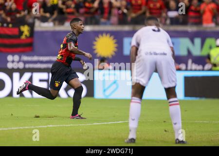 Recife, Brasilien. Januar 2024. PE - RECIFE - 01/20/2024 - PERNAMBUCANO 2024, SPORT (Foto: Rafael Vieira/AGIF/SIPA USA) Credit: SIPA USA/Alamy Live News Stockfoto