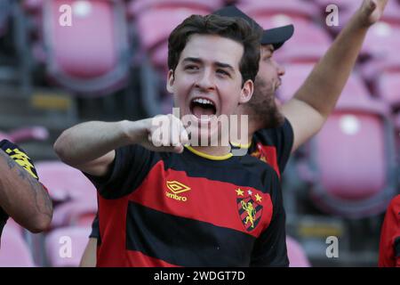 Recife, Brasilien. Januar 2024. PE - RECIFE - 01/20/2024 - PERNAMBUCANO 2024, SPORT (Foto: Rafael Vieira/AGIF/SIPA USA) Credit: SIPA USA/Alamy Live News Stockfoto