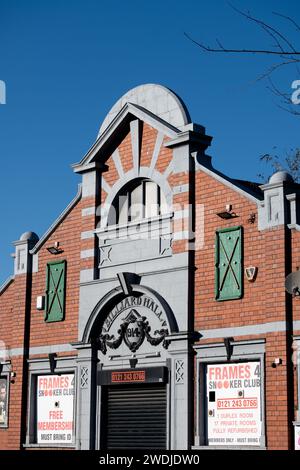 Bordesley Green Billiard Hall, Birmingham, West Midlands, England, Großbritannien Stockfoto