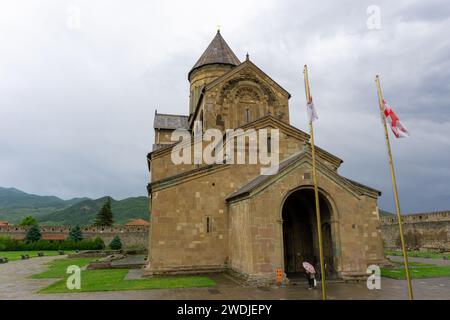 Ostorthodoxe Georgianische Svetitskhoveli-Kathedrale Mzcheta, Georgien Stockfoto