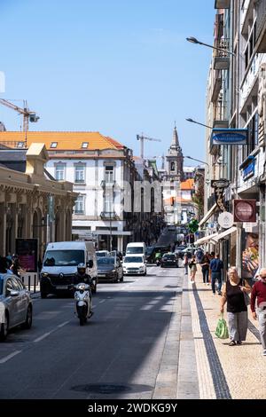 Porto, Portugal - 12. September 2023. Stockfoto