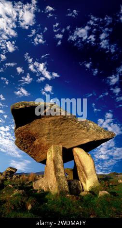 Kilclooney More Dolmen, Ardara County Donegal, Irland Stockfoto