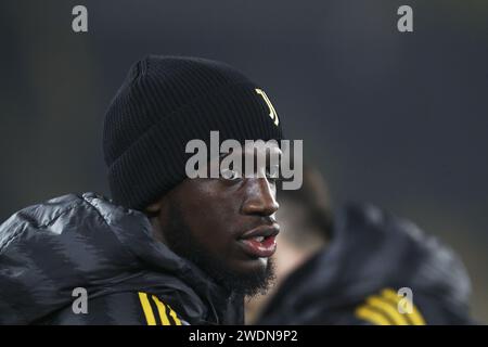 Lecce, Italien. Januar 2024. Samuel Iling-Junior (Juventus FC) während des Spiels US Lecce vs Juventus FC, italienische Fußball Serie A in Lecce, Italien, 21. Januar 2024 Credit: Independent Photo Agency/Alamy Live News Stockfoto