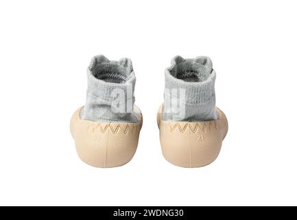 Kindersocken mit elastischen Sohlen Stockfoto