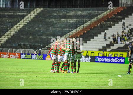 Limeira, Brasilien. Januar 2024. Inter de Limeira Credit: César Cruz/FotoArena/Alamy Live News Stockfoto