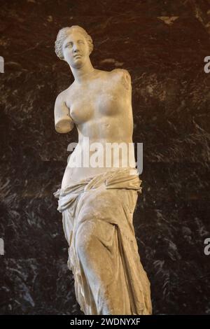 Venus de Milo im Louvre. Paris, Frankreich Stockfoto