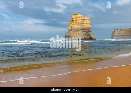 Rocky Islet of the Twelve Apostles, Great Ocean Road, Victoria Stockfoto