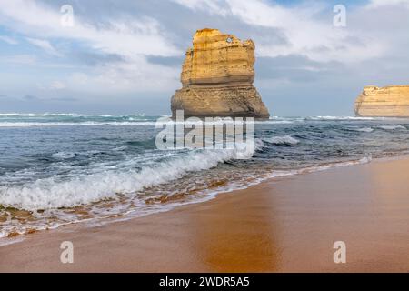 Rocky Islet of the Twelve Apostles, Great Ocean Road, Victoria Stockfoto