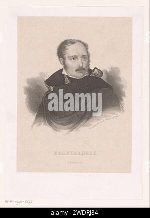 Portret van Eugène de Beauharnais, Carl Mayer, 1808 - 1868 Druck Nürnberg Papier Stahl Gravur historische Personen Stockfoto