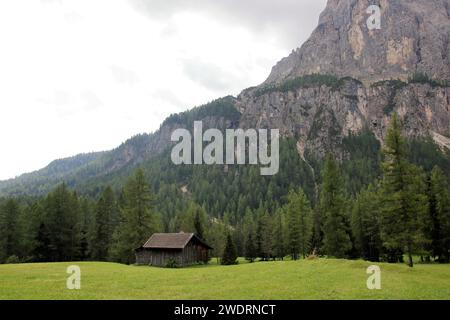 Dolomitenlandschaft in Alta Badia Stockfoto