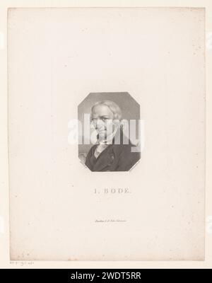 Porträt van Johann Elert Bode, Anton Wachsmann, nach Friedrich Georg Weitsch, 1818 - 1832 Druckgraphiker: DeutschVerlag: Zwickauer Papierstich historischer Personen Stockfoto