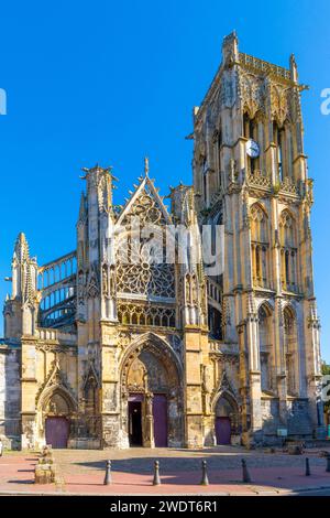 St. Jacques Church, Dieppe, Normandie, Frankreich, Europa Stockfoto