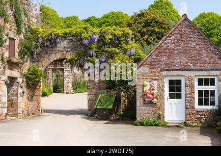 Jersey Zoo (Durrell Wildlife Conservation Trust), gegründet von dem Autor und Naturschützer Gerald Durrell im Jahr 1959, Jersey, Kanalinseln, Europa Stockfoto