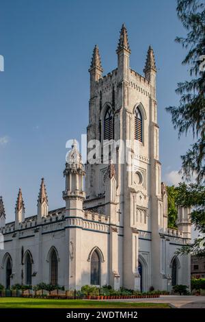 09 26 2005 Vintage Old Christ Church gegründet 1866, Kanpur; Uttar Pradesh .India .Asia. Stockfoto