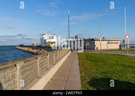 Fynshav Ferry, Als, Dänemark Stockfoto