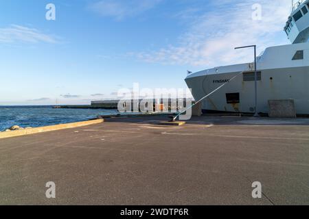 Fynshav Ferry, Als, Dänemark Stockfoto