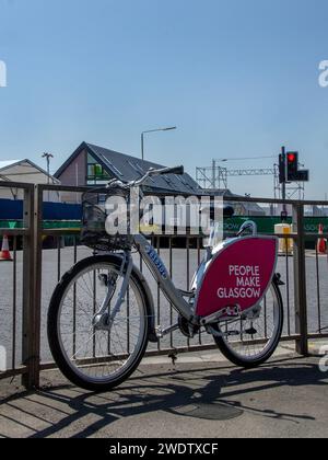 GLASGOW, SCHOTTLAND - 24. JULI 2014: Parkhead während der Glasgow Commonwealth Games 2014. Stockfoto