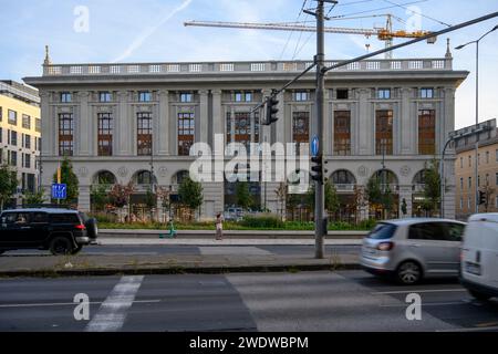 Äußere des Corvin Einkaufszentrums Rakoczi Street Budapest, Ungarn Stockfoto