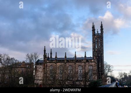 Edinburgh, Vereinigtes Königreich - 5. Dezember 2023: Rhema Christian Centre Church vom Dekan Bridg Stockfoto