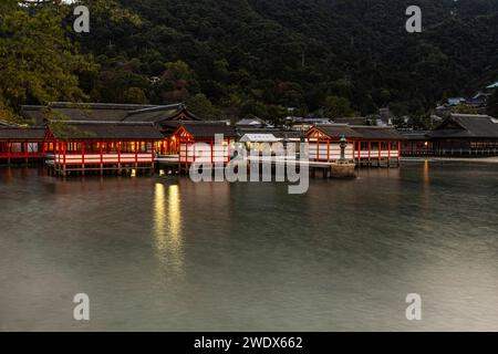 Itsukushima Jinja, Miyajima Island, Japan Stockfoto