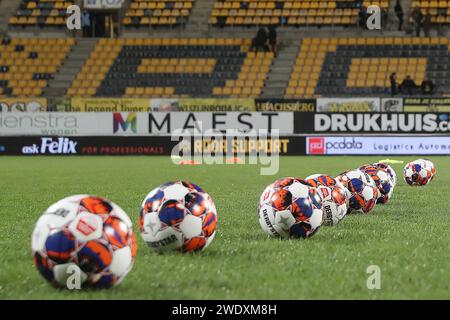 KERKRADE, Niederlande. Januar 2024. Football, Dutch Keuken Kampioen Divisie, Roda JC - FC Eindhoven, Parkstad Limburg Stadium, Saison 2023/2024, Stadionübersicht Credit: Pro Shots/Alamy Live News Stockfoto