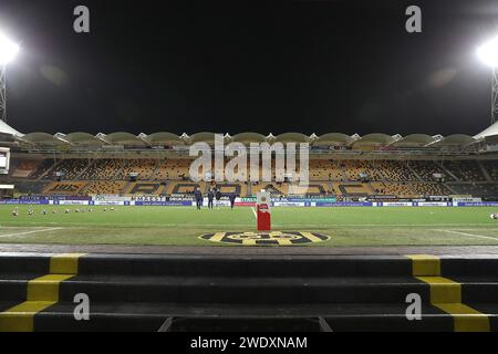 KERKRADE, Niederlande. Januar 2024. Football, Dutch Keuken Kampioen Divisie, Roda JC - FC Eindhoven, Parkstad Limburg Stadium, Saison 2023/2024, Stadionübersicht Credit: Pro Shots/Alamy Live News Stockfoto