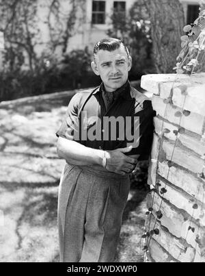 Clark Gable von John Engstead (Photoplay, 1947) Stockfoto