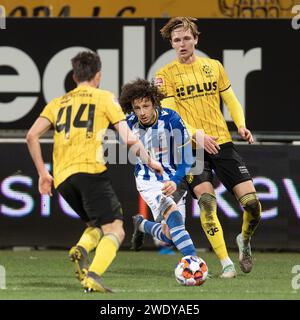 KERKRADE, 22.01.2024, Parkstad Limburg Stadium, Niederländisch Keukenkampioen divisie, Saison 2023/2024. Roda JC - FC Eindhoven. FC Eindhoven Spieler Rodrigo Rego Stockfoto