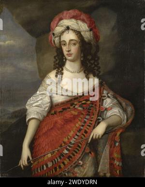 Adriaen Hanneman (1604-71) - Maria, Prinzessin von Orange (1631-1660) Stockfoto