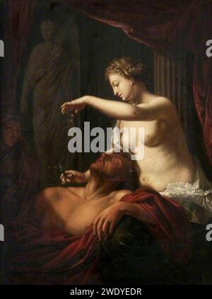 Adriaen van der Werff After - Samson und Delilah GL GM 83-001. Stockfoto