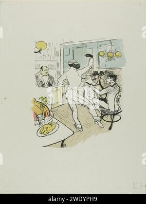 Nach Henri de Toulouse-Lautrec - Chocolat Dancing, 1931.929, 1896. Stockfoto