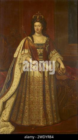 Nach Sir Godfrey Kneller (1646-1723) - Königin Anne (1665-1714) Stockfoto