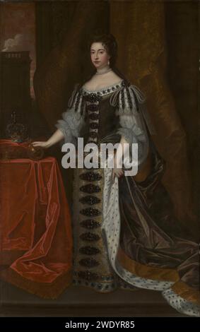 Nach Sir Godfrey Kneller (1646-1723) - Maria II. (1662-1694) Stockfoto