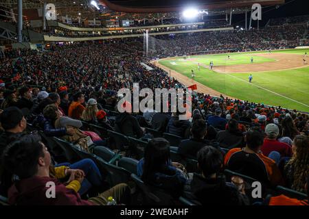 Aus der Vogelperspektive von Banámichi aus der Opata-Sprache: Vanamitzi: „Wo das Wasser dreht“ ist eine mexikanische Stadt im Zentrum des Bundesstaates Sonora, Mexiko. © (© Foto von Luis Gutierrez/Norte Foto) Vista aerea de Banámichi del idioma ópata: Vanamitzi: 'Donde da vuelta el Agua' es un pueblo mexicano ubicado en el Centro del estado de Sonora, Mexiko. © (© Foto von Luis Gutierrez/Norte Foto) Stockfoto