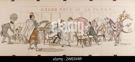 Album Le Grand Monde à l'Envers - Grand Café de la Plage. Stockfoto