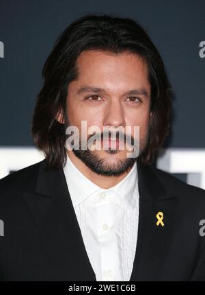 London, Großbritannien. Januar 2024. Shahar Isaac nimmt an der Global Premiere von Staffel 4 von „The Chosen“ im Empire Cinema am Leicester Square, London, Teil. Quelle: SOPA Images Limited/Alamy Live News Stockfoto