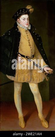 Alonso Sánchez Coello, - Kleinkind Don Carlos (1545-1568) Stockfoto