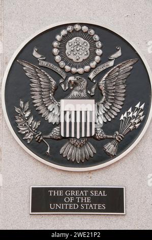 Regionale Veterans Memorial, Columbia Park, Kennewick, Washington Stockfoto