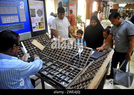 Metallbuchstaben Stockfoto