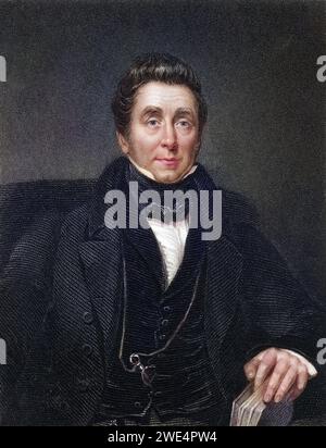 James Johnson 1777 bis 1845 Arzt, Mediziner außerordentlich zu Wilhelm IV., Historisch, digital restaurierte Reproduktion von einer Vorlage aus dem 19. Jahrhundert, Datum nicht angegeben Stockfoto