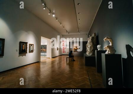 buenos aires, Argentinien - 3. November 2023 Ausstellungen im nationalen Kunstmuseum. Hochwertige Fotos Stockfoto