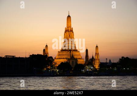 Wat Arun, Bangkok, Thailand, Asien Stockfoto