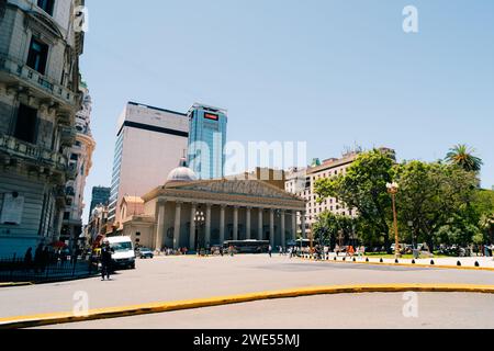 Buenos Aires, Argentinien - 4. Dezember 2023 Kathedrale von Buenos Aires. Hochwertige Fotos Stockfoto