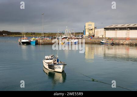 Ardglass Harbour, County Down, Nordirland Stockfoto