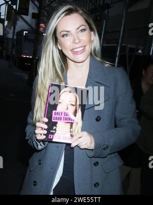 23. Januar 2024 Crystal Hefner bei CBS Mornings, um über ihr neues Buch Only Say Good Things Survivung Playbpy und Finding Iself in New York zu sprechen. Januar 2024Credit:RW/Mediapunch Stockfoto