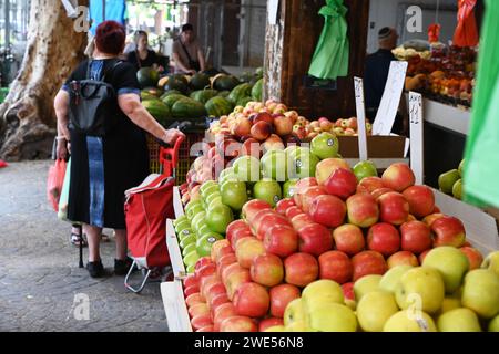 Markt in Hadera Stockfoto