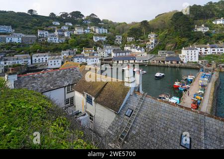 England, Cornwall County, Südküste, Polperro Stockfoto